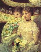 Mary Cassatt The Loge oil painting reproduction